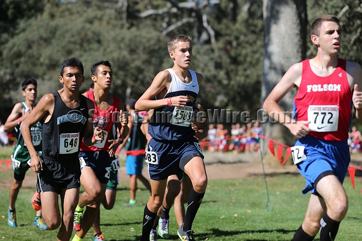 2015SIxcHSD1-023.JPG - 2015 Stanford Cross Country Invitational, September 26, Stanford Golf Course, Stanford, California.